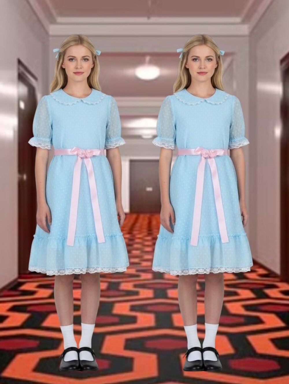 Women's Grady Twins Dress Inspired By The Shining, M
